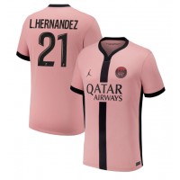 Camiseta Paris Saint-Germain Lucas Hernandez #21 Tercera Equipación Replica 2024-25 mangas cortas